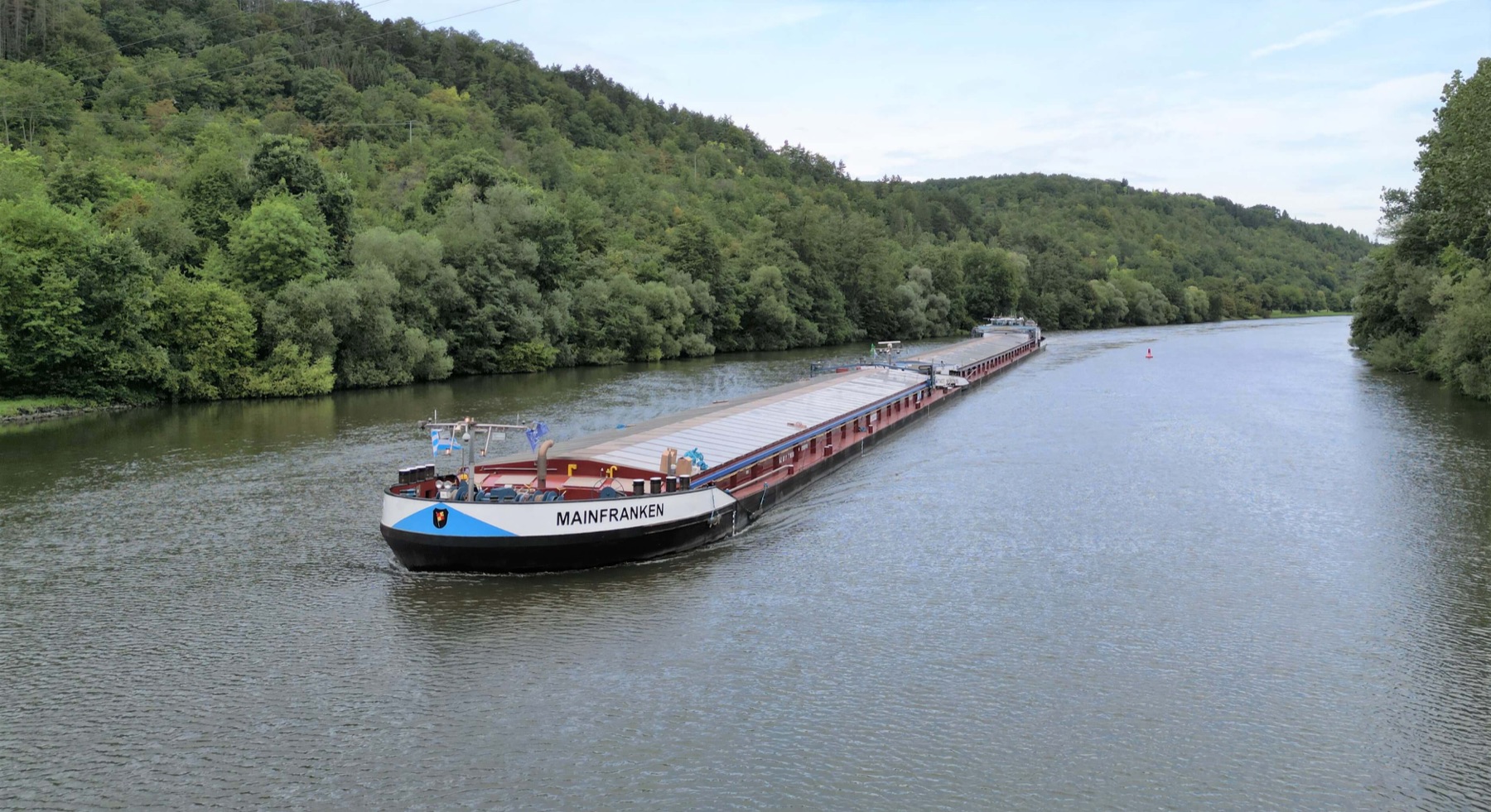 Binnenschiff Mainfranken auf dem Main